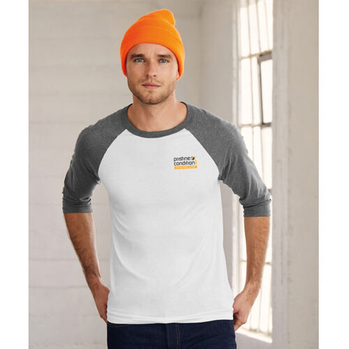 Pristine Condition  - Unisex triblend ¾ sleeve baseball t-shirt Thumbnail